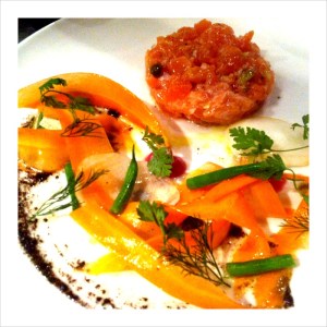 Salmon Tartare - Fish Restaurant in Paris