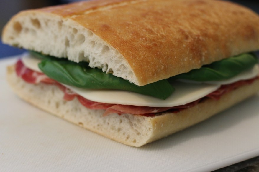 Pressed Italian Sandwich Prep