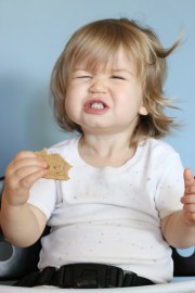 Viona Eating Cinnamon Nut Cookies