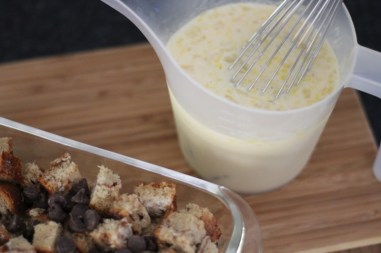 Cinnamon and Chocolate Bread Pudding