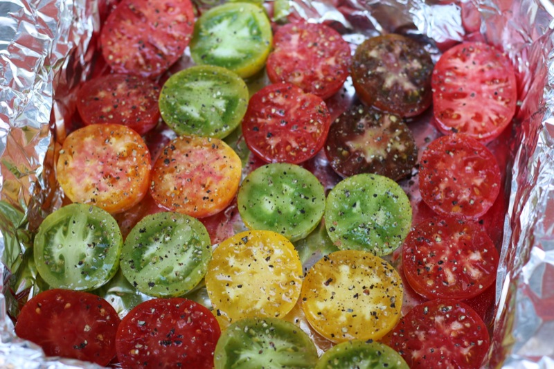 Caprese Carbonara Pasta