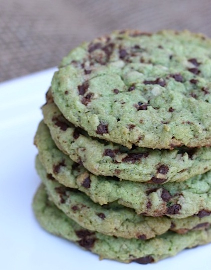 Mint & Chocolate Cookies
