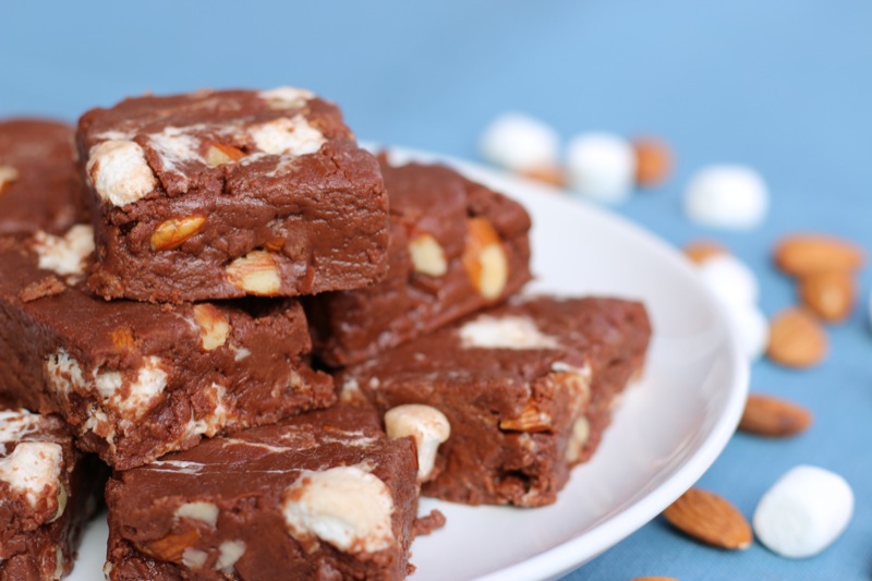 Rocky Road Fudge