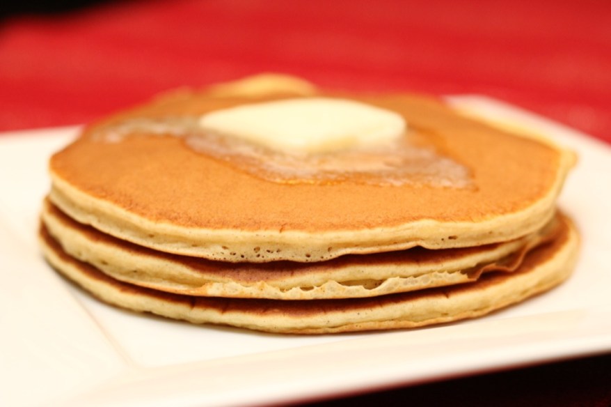 Delicious Egg Nog Pancakes