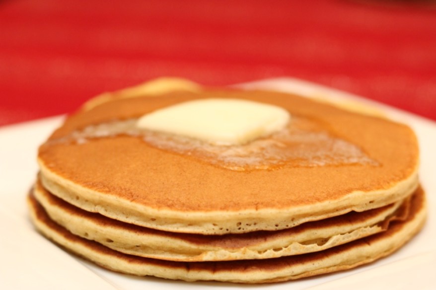 Delicious Egg Nog Pancakes